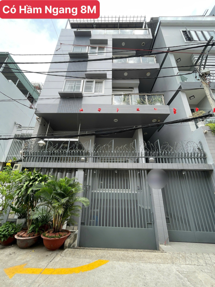 NHÀ 5 TẤM NGANG 8.1x13M nở hậu - KO LỘ GIỚI - CÓ...