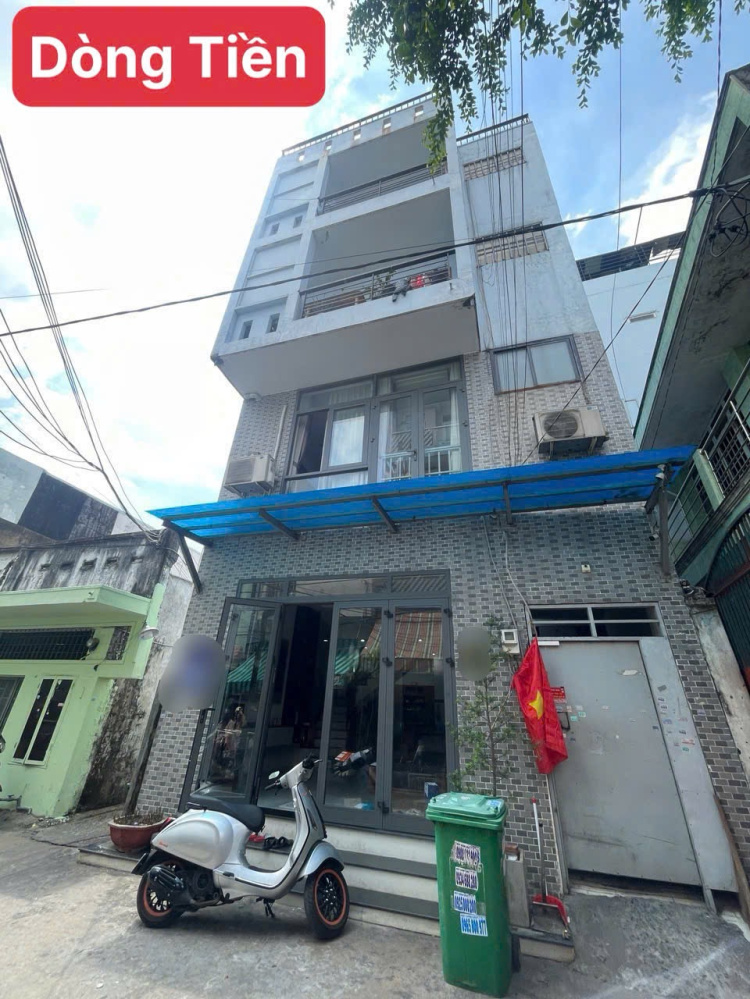 NHÀ 5 TẤM NỞ HẬU 18M - 6,6x12,8M - 21P TRỌ - THU...