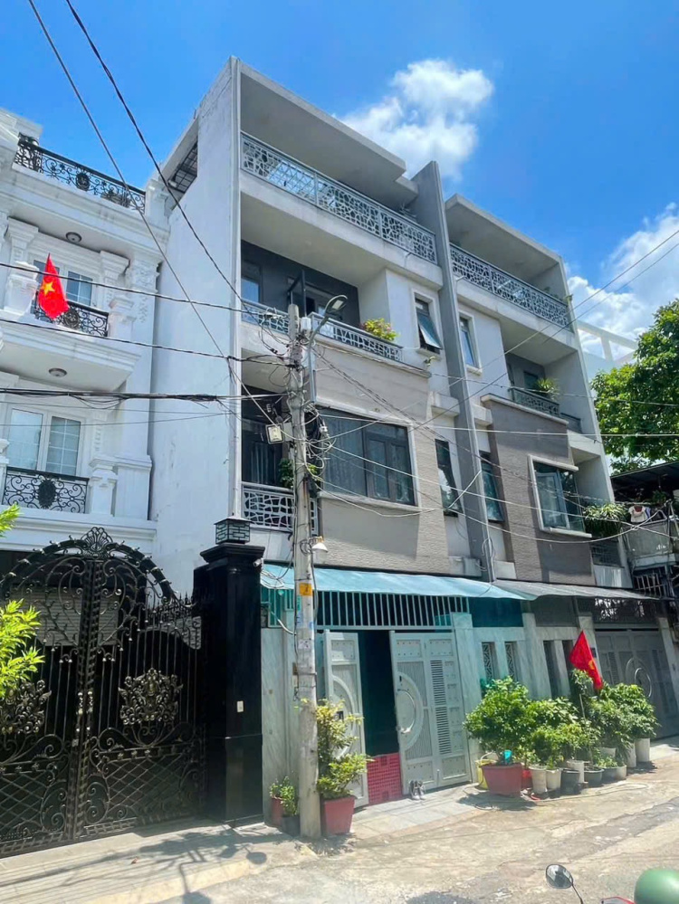 BÁN NHÀ ĐƯỜNG GÒ DẦU, TÂN PHÚ - 4 TẦNG - 6x19M -...