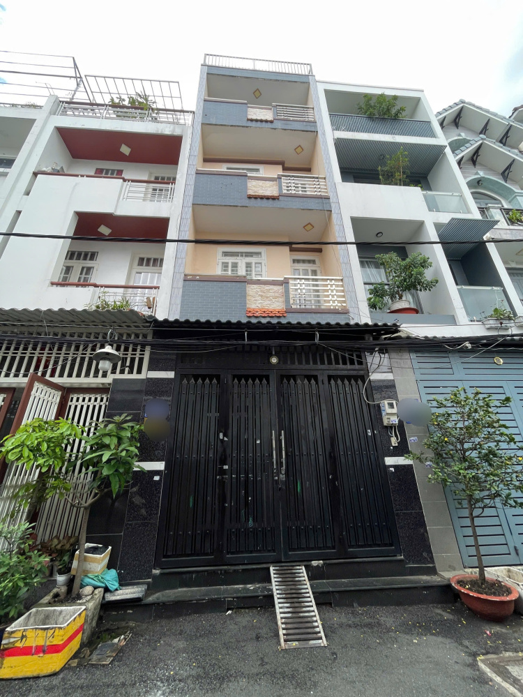Bán nhà đường Gò Dầu, Tân phú - 4 Tầng, 56m2 - Hẻm...