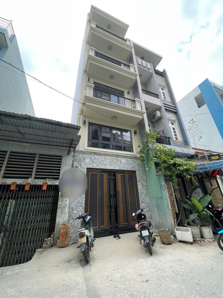 NHÀ 1/ ĐÚC 6 TẦNG NGAY LUỸ BÁN BÍCH - 4x13M - CÓ...