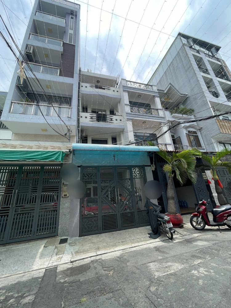 NHÀ 1/ ĐÚC 4 TẤM - HẺM 10M THÔNG NHÀ LẦU - KHU GÒ...