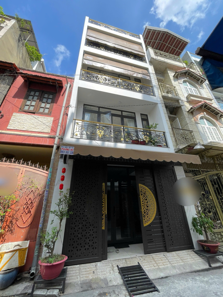 NHÀ 1/ ĐÚC 4 TẤM - HẺM THÔNG XE TẢI - KHU CỰC VIP...
