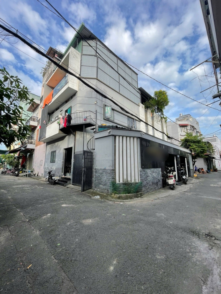 CĂN GÓC 3 MẶT TIỀN - 18m x 11m - 4 TẦNG - HẺM...
