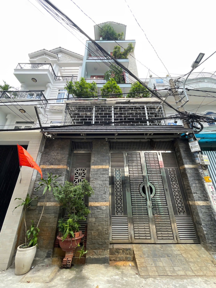 NHÀ 1/ ĐÚC 6 TẦNG CÓ THANG MÁY - 5,4x16,5M - 8PN - HẺM THÔNG XE TẢI - Q.TÂN PHÚ GIÁP Q.TÂN BÌNH