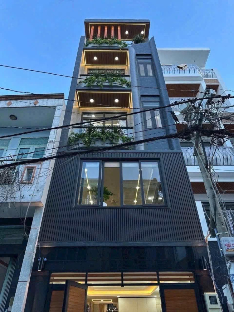 NHÀ MỚI 5 TẦNG QUẬN BÌNH TÂN - HƯƠNG LỘ 2 - 4x24M - HẺM XE TẢI NÉ NHAU