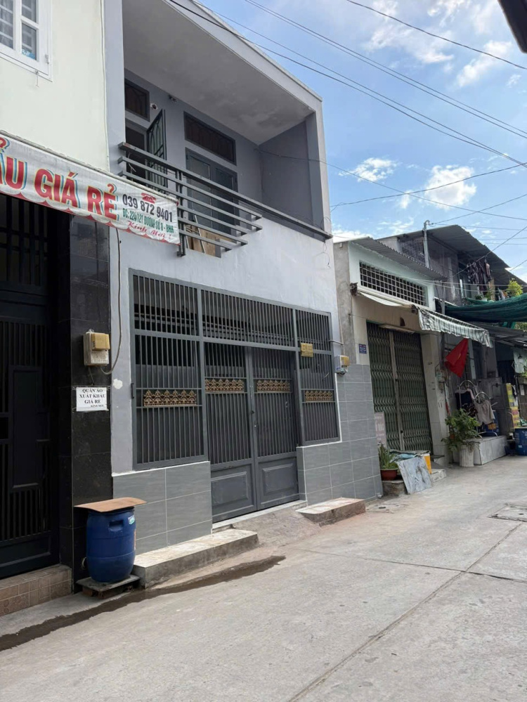 NHÀ 2 TẦNG QUẬN BÌNH TÂN - 40M2 - TƯƠNG LAI THÀNH 2MT - HẺM 6M THÔNG - CHỈ 3,98 TỶ