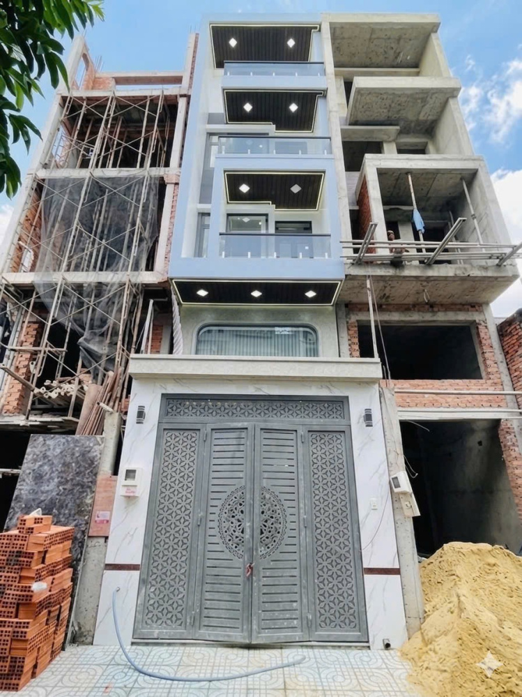 NHÀ MỚI 5 TẦNG QUẬN BÌNH TÂN - HƯƠNG LỘ 2 - 4x16M - HẺM XE TẢI 12M