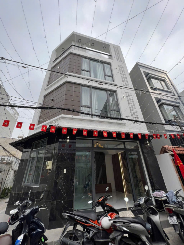NHÀ MỚI 4 TẦNG, QUẬN BÌNH TÂN - 2 MẶT HẺM - ĐƯỜNG SỐ 20 ( KHU GÒ XOÀI ) - 8x9,5M - HẺM XE TẢI TỚI NHÀ