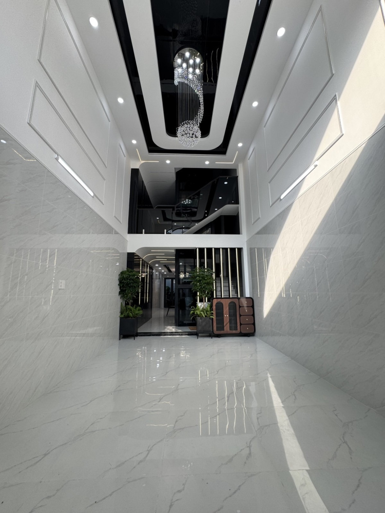 NHÀ MỚI 5 TẦNG, QUẬN BÌNH TÂN - TÂN HOÀ ĐÔNG - 4x21,5M - HẺM 7M THÔNG - FULL NỘI THẤT