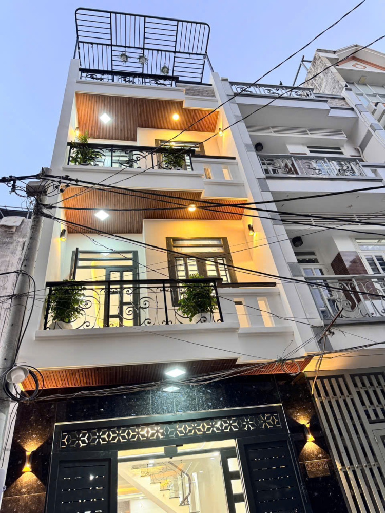NHÀ MỚI 4 TẦNG QUẬN BÌNH TÂN - HƯƠNG LỘ 2 - 4x13M...