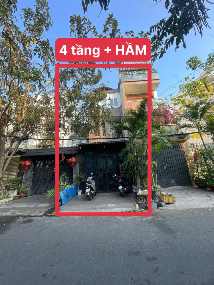 NHÀ MẶT TIỀN 4 TẦNG CÓ HẦM - 8PN LỚN KHU TÂY THẠNH...