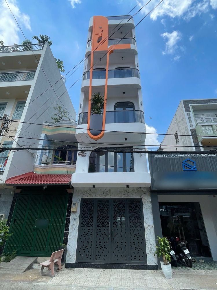 MẶT TIỀN ĐƯỜNG 12M - 5 TẦNG XÂY MỚI 100% - 4,1x21M - 5PN CÓ THANG MÁY - GẦN NGUYỄN SƠN