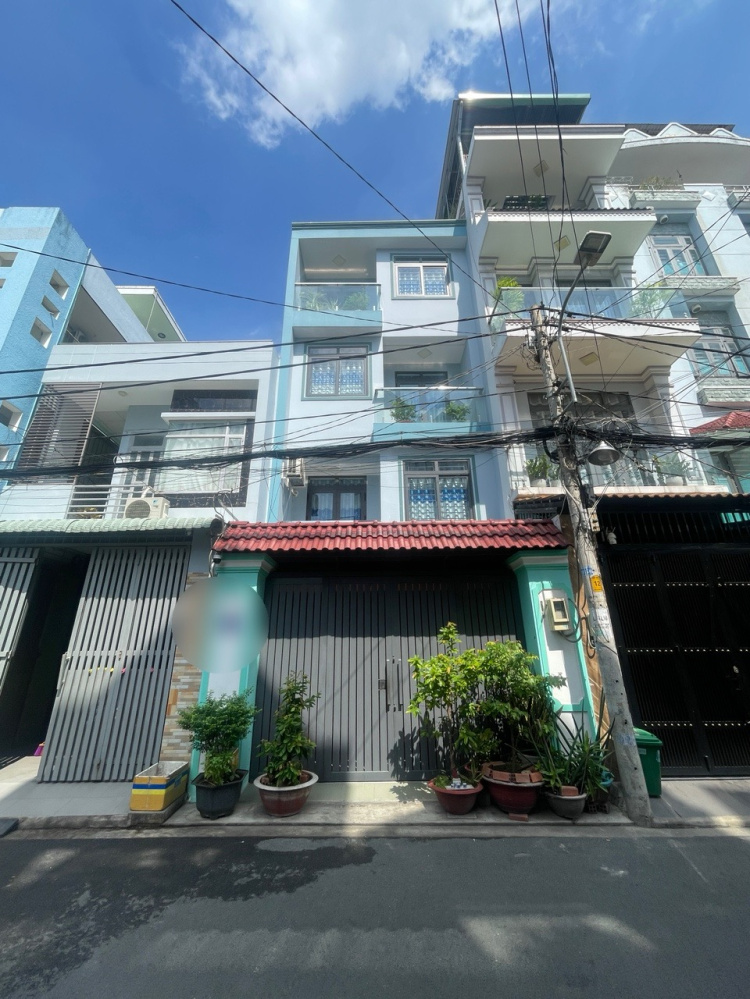 Nhà 4 Tấm - 5x16M - Đường nhựa 10m thông xe tải -...