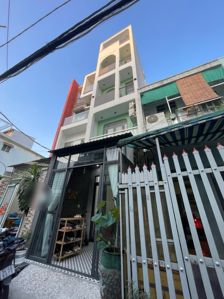 Nhà 5 Tầng - 2MT Trước Sau - 3,5x18M - Thu nhập 15,20tr - ngay trường học - hẻm thông