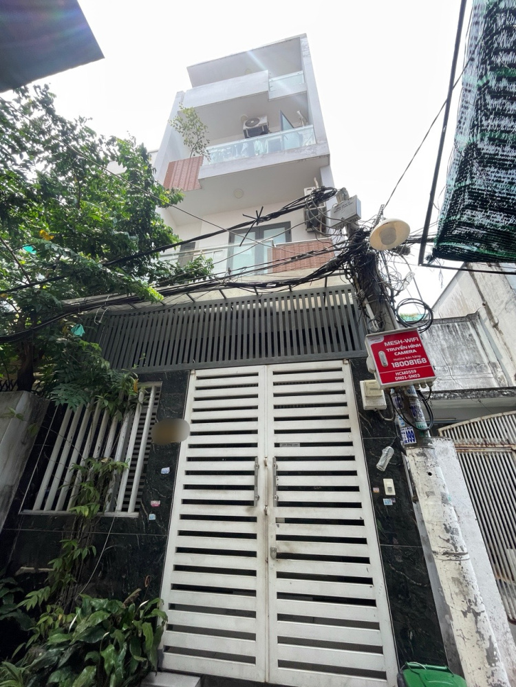 Nhà 4 Tầng - Q.Tân Phú - 4x22.5m - 10p - Thu nhập...